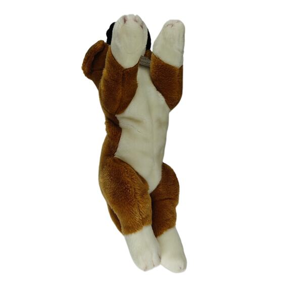 Russ Berrie Yomiko Classics Brown and White Boxer Realistic Puppy Dog - Picture 4 of 6